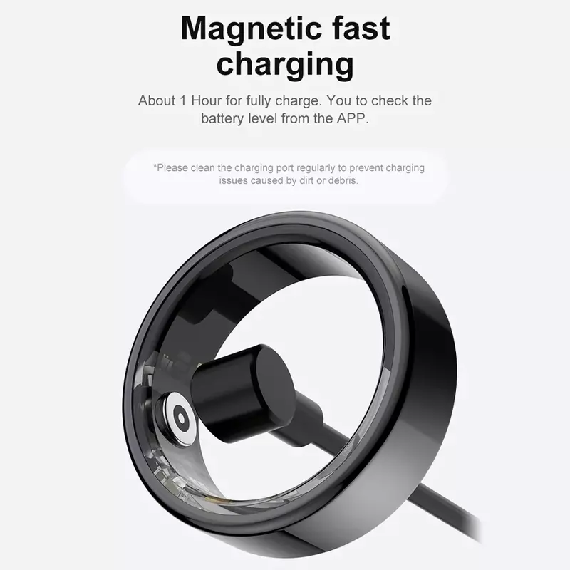 5ATM impermeabile Smart Ring per uomo donna monitoraggio della salute 100 + modalità sportive Fitness Tracking anello sportivo impermeabile Smart 2024New