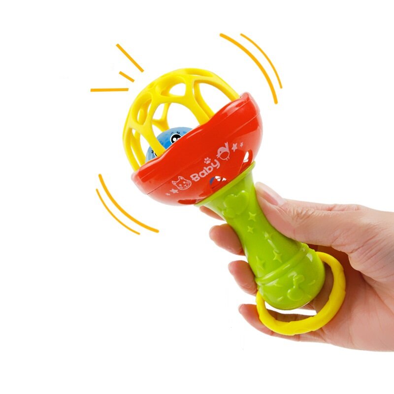 Baby Rammelaars Speelgoed Baby Hand Grijpen Shaker Rammelaar Sensorische Bijtring Ontwikkeling Tandjes Speelgoed Voor Baby 'S 0-6 Maanden Pasgeboren Geschenken