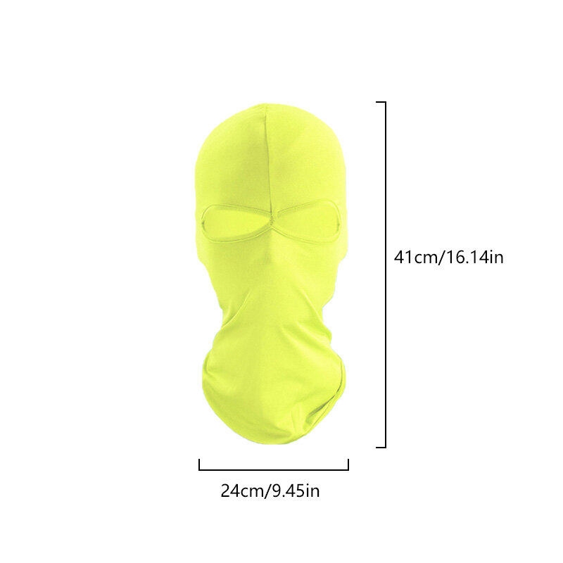 Masque de protection ultra UV, 10 couleurs, mince, coupe-vent, couverture complète, respirant, cyclisme en plein air, équitation, moto, ski, sport, chapeau de cou