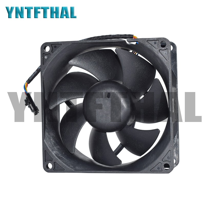 Y1F7R-A00 CN-0Y1F7R Y1F7R PVA092K12N DC12V1.50A  4 Wires Pins 106CFM Strong Air Flow Axial Cooling Fan 90x90x38mm