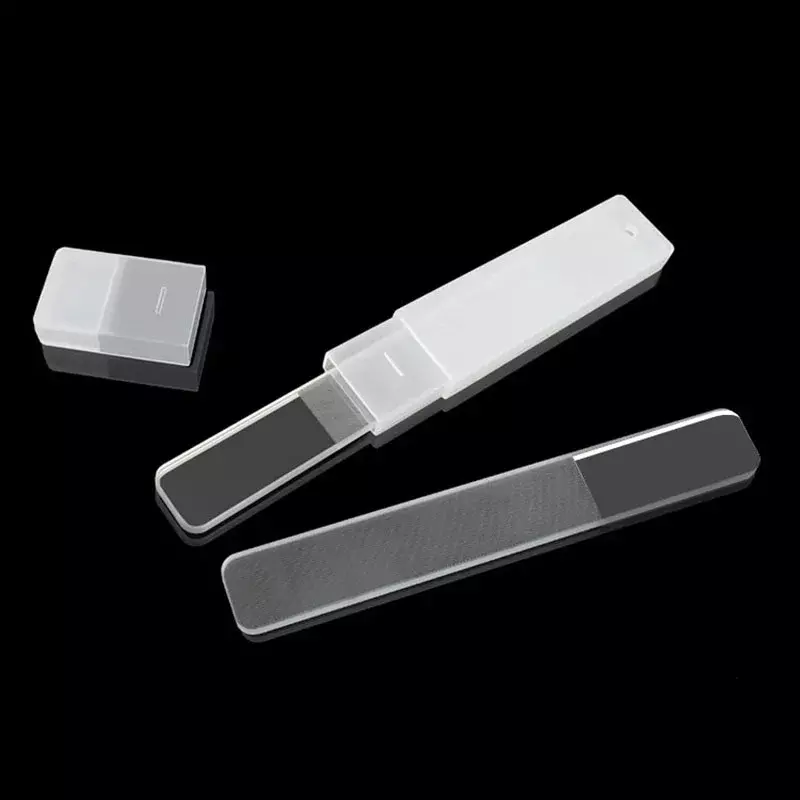 Vendita calda Nano Glass Nail Files Professional Nail Buffer Sanding Grinding Shiner Buffer Nails accessori