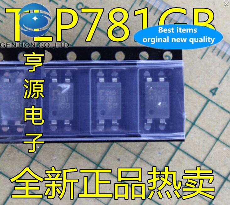 100 Chiếc 100% Orginal Mới SMD TLP781 TLP781GB P781 Optocoupler SOP-4