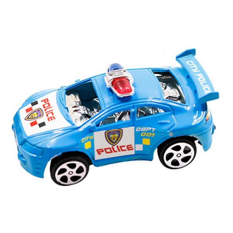 Miniature ปลอดภัยจำลองดึงกลับรถของเล่นรุ่นน่ารัก Mainan Pull Back แบตเตอรี่ฟรี Party Favor