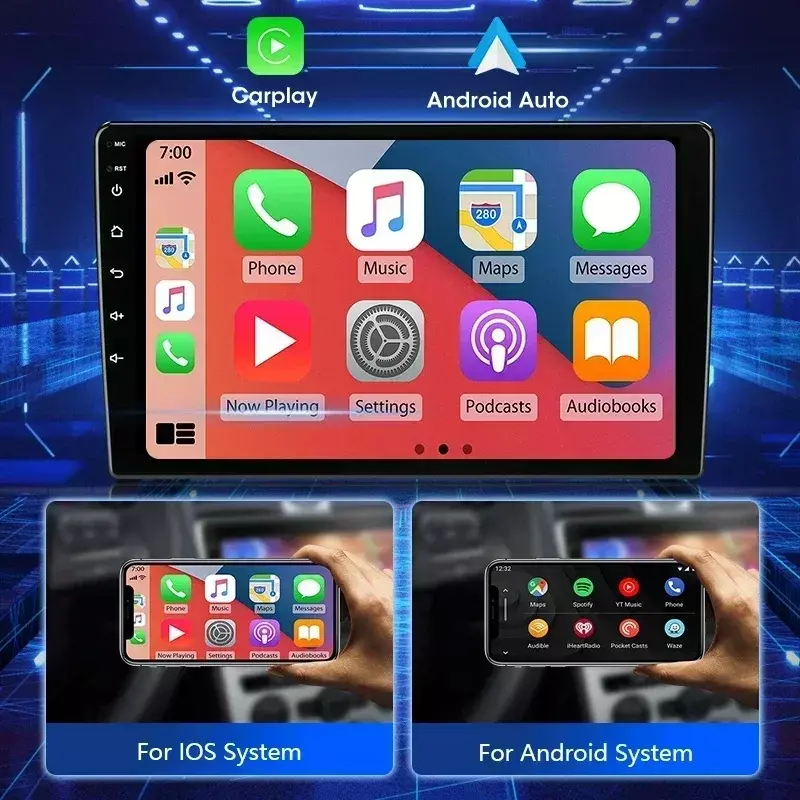 JMCQ 9 "2 Din Carplay Android 12.0 Radio samochodowe odtwarzacz Stereo Auto Audio nawigacyjne GPS dla Nissan Qashqai 2006-2013 RDS jednostka główna