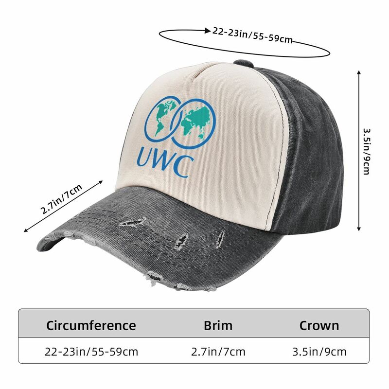 قبعة بيسبول لكليات العالم المتحدة UWC ، قبعة سائق شاحنة ظريفة واقية من الشمس للرجال والنساء