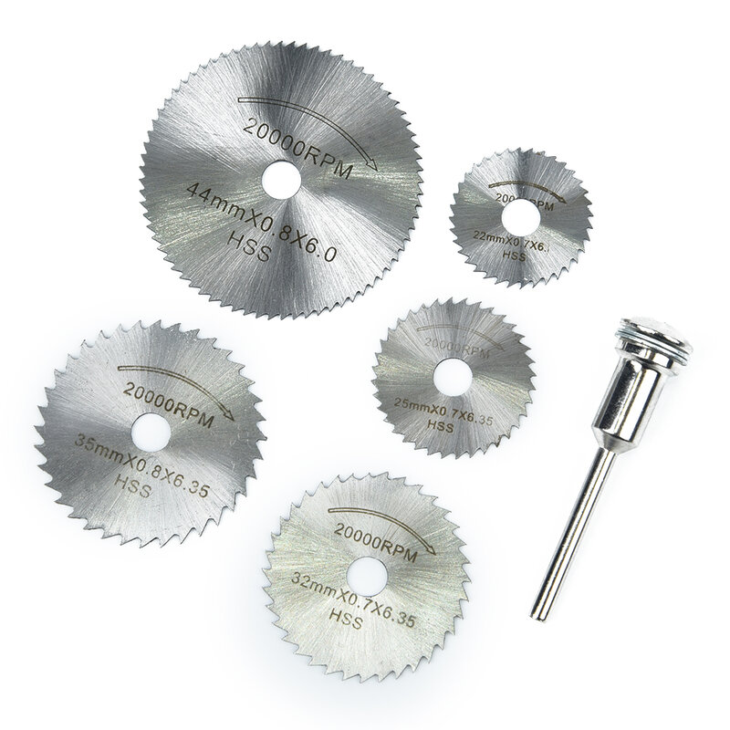 HSS Cutting Disc Rotary Tool Accessories Electric Grinding Cutting For Dremel Cutter Wheel Set For Wood Plastic Cutting
