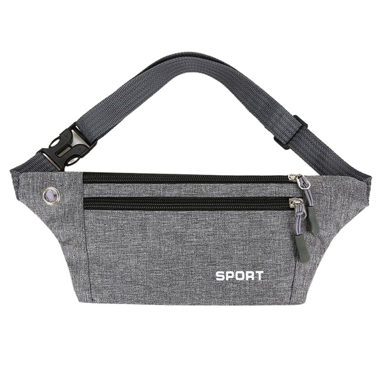 Oxford Cloth Fit Waistpack Mobile Waistpack Men's Sports Outdoor Leisure Running Anti Theft Ultra Thin Invisible
