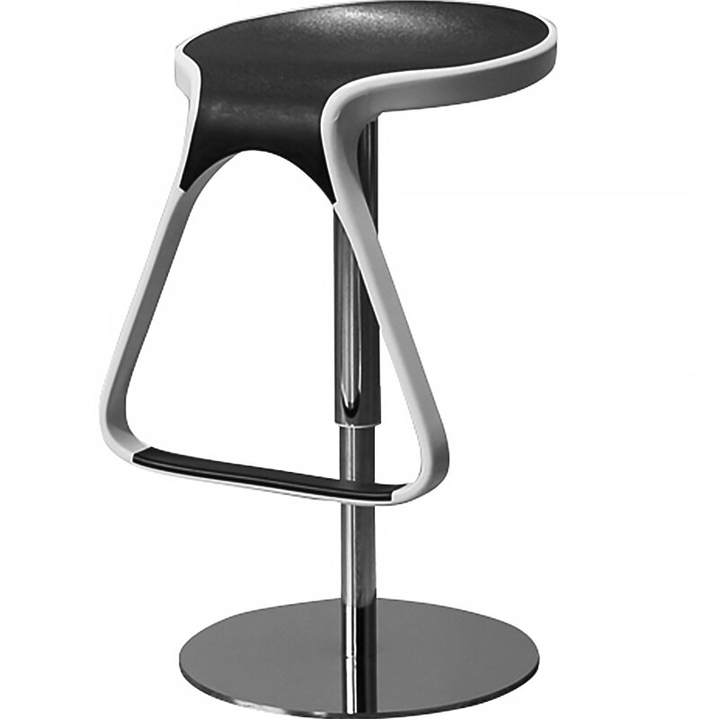 Modna osobowość w stylu europejskim krzesło barowe prosta moda nowoczesny skandynawski podnosząca obrotowa stołek barowy wysoki stołek recepcji