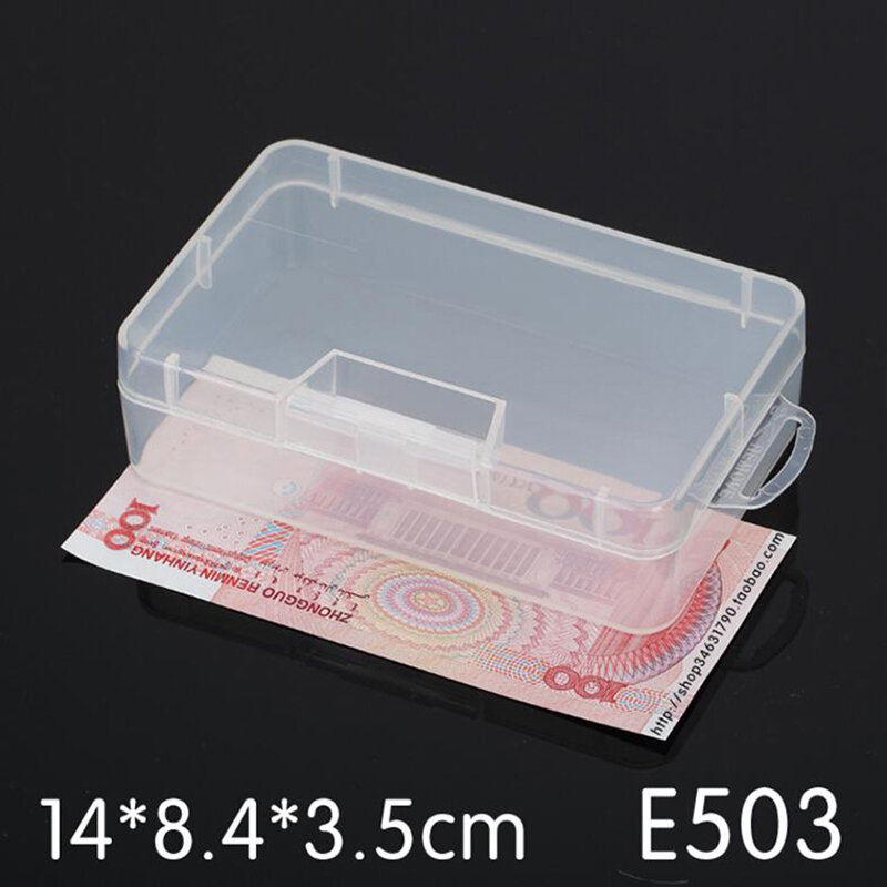 쥬얼리 디스플레이 실용적인 도구 상자 플라스틱 용기 상자, 도구 케이스용 나사 재봉 상자, 투명 부품 나사 보관 상자