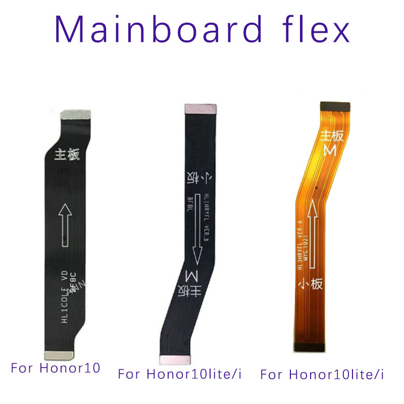 Kabel Flex papan konektor Motherboard papan utama baru untuk Huawei Honor 10 Honor 10 Lite Honor 10i Kabel Flex