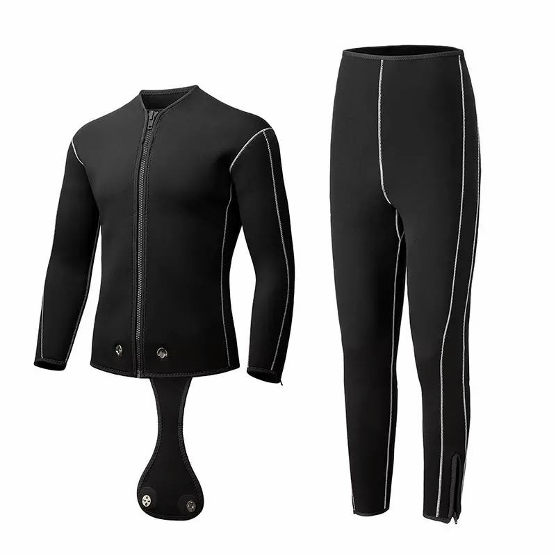 Wetsuit personalizado do neopreno, Wetsuit térmico liso, mergulho autônomo, freediving, subaquático, caça submarina, surf, terno do mergulho, 3mm