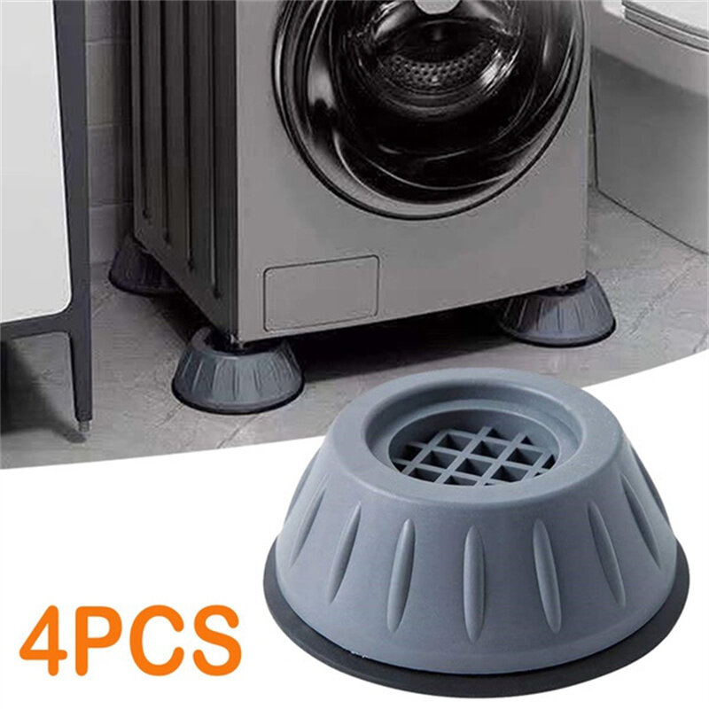 Anti Vibration Feet Pads Furniture Legs Silent Mat For Roller Washing Machine Support Base Dampers Stand Furniture Sliders