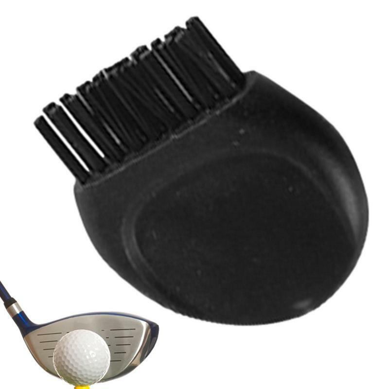 فرشاة نادي الغولف المحمولة مع أداة شحذ الأخدود ، أداة نظافة متعددة الاستخدام ، حجم الجيب