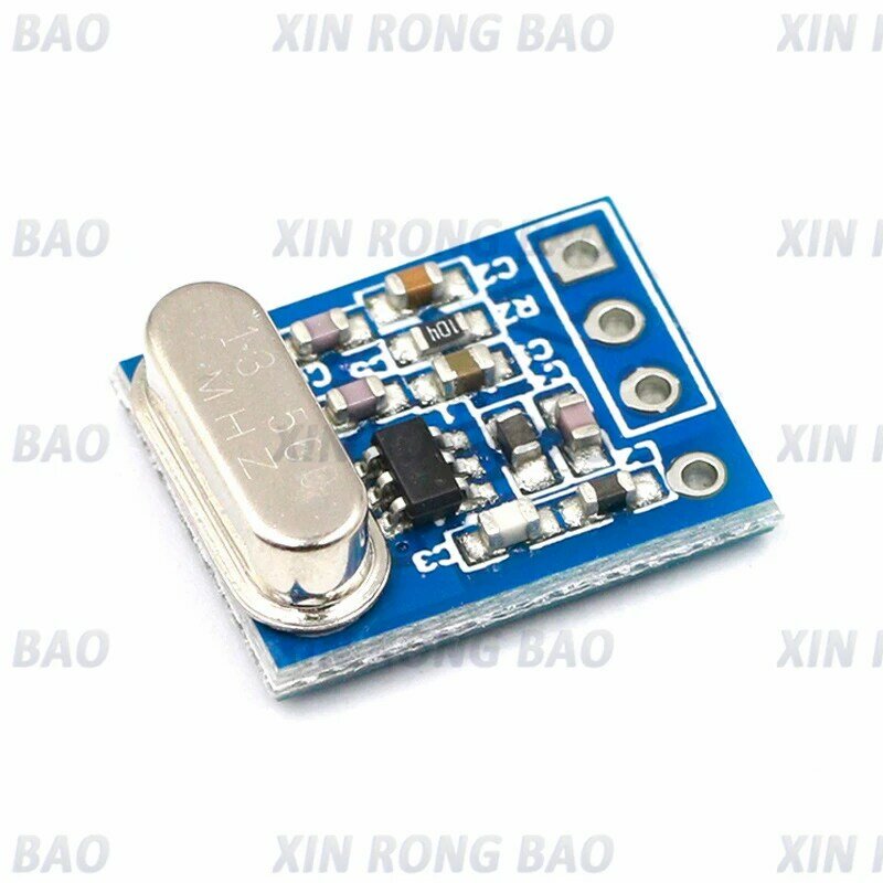 1Set 2Pcs 433MHZ Wireless Transmitter Receiver Board Module SYN115 SYN480R ASK/OOK Chip PCB for arduino