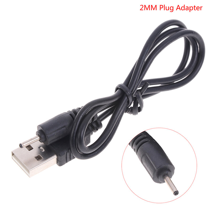 Kabel pengisi daya USB 2mm baru, kabel pengisi daya USB Pin kecil, kabel utama ke kabel USB untuk Nokia CA-100C, ponsel Pin kecil
