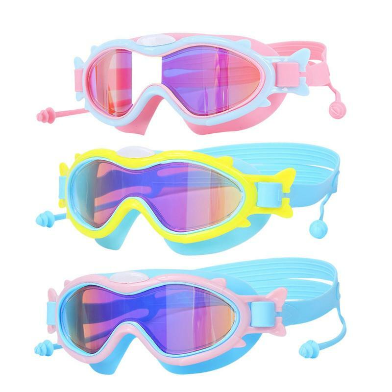 Waterproo Anti-Fog Swimming Goggles Clear Vision Dry Swimming Pool Goggles Anti-UV Child Diving Swim Goggles For Diving Swimming