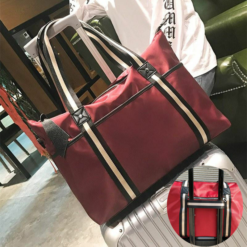Fashionable Travel Tote for Women To Carry As Handbag or Fit Onto Luggage Perfect for Short Trips and Sporty Outings Q348