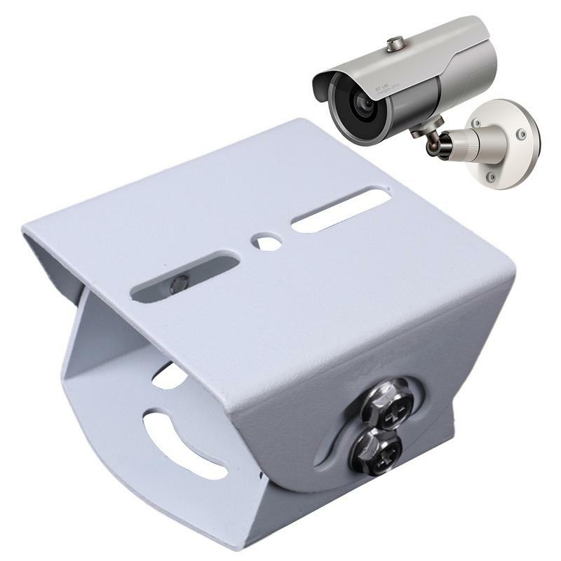 Supporto per fotocamera da esterno connettore universale per giunto in metallo testa a becco d'anatra supporto per telecamera di sicurezza regolabile accessori per telecamere di sicurezza