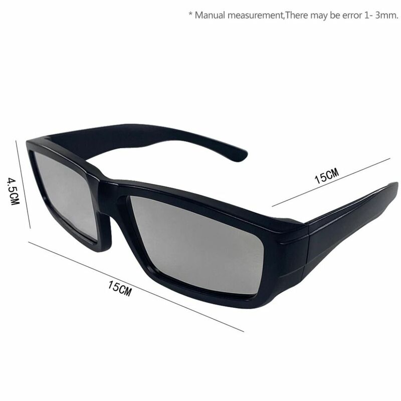 Gafas de plástico para protección de ojos, lentes de seguridad Anti-uv, sombra de visión directa del sol, 3D, Eclipse, 1 piezas