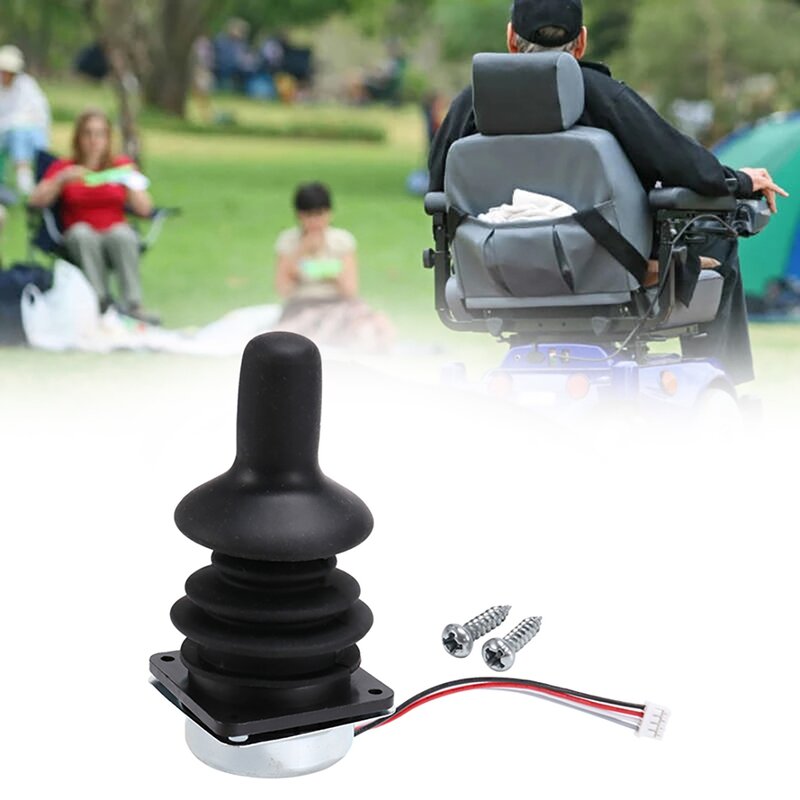 Universal Electric Wheelchair Rocker Joystick, Rotação De 360 Graus, Joystick Inteligente