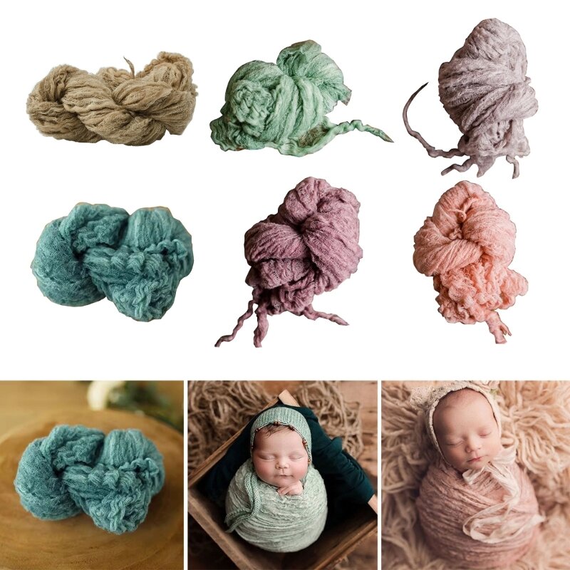 Photo Posing Props Wraps Blanket Baby Photography Props Background Stretchy Photo Blanket Newborn Photoshoot Accessories G99C