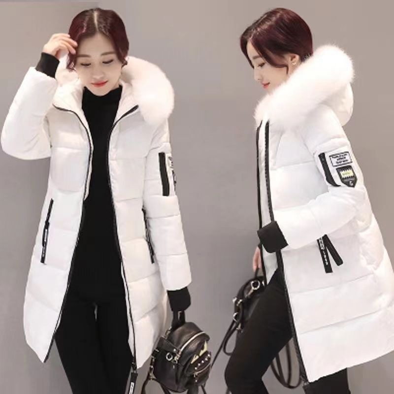 Frauen Herbst Winter neue Mäntel Mode koreanische Version Kleidung Baumwoll jacke Pelz kragen Mantel abnehmen Frauen Tops und Blusen
