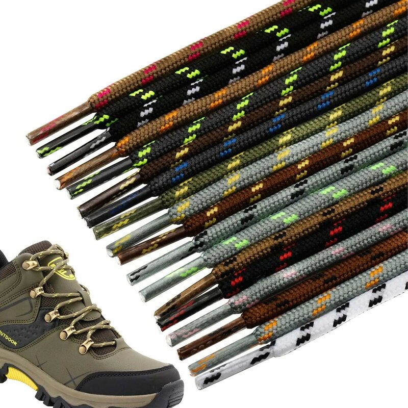 Круглые Шнурки 5 мм, плотные шнурки в горошек с цветами, полиэфирные шнурки, подходящая спортивная обувь, инструмент, шнурки Martin для ботинок и походов