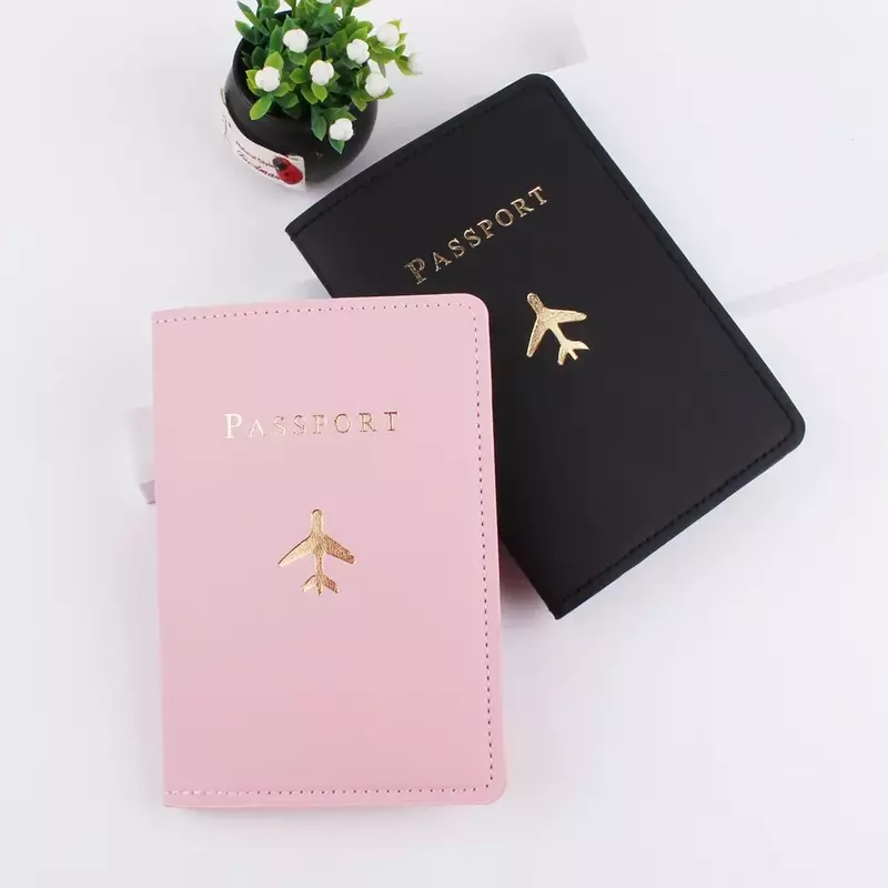 Women Men Wallet Leather Card Holder for Women Travel Accessories Passport Purse Passport Cover Business Cards Holder Wallet