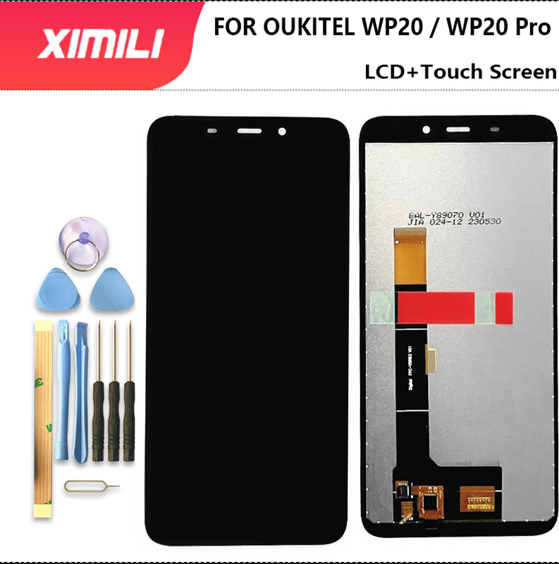 5.93 Inch For Original OUKITEL WP20 & WP20 Pro LCD Display + Touch Screen Module Repair Replacement