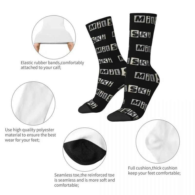 Calcetines de fútbol transpirables para hombre y mujer, medias de estilo Retro, ideal para Otoño e Invierno