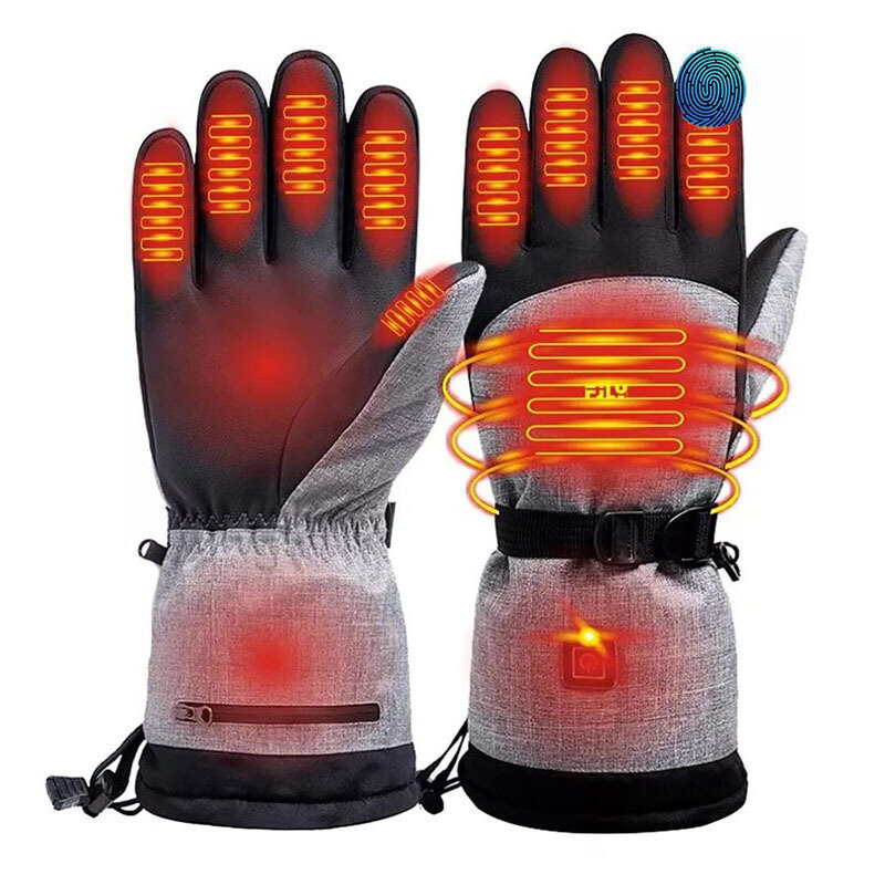 Guanti riscaldanti intelligenti guanti riscaldanti elettrici per esterni guanti riscaldanti invernali freddi e caldi guanti da sci