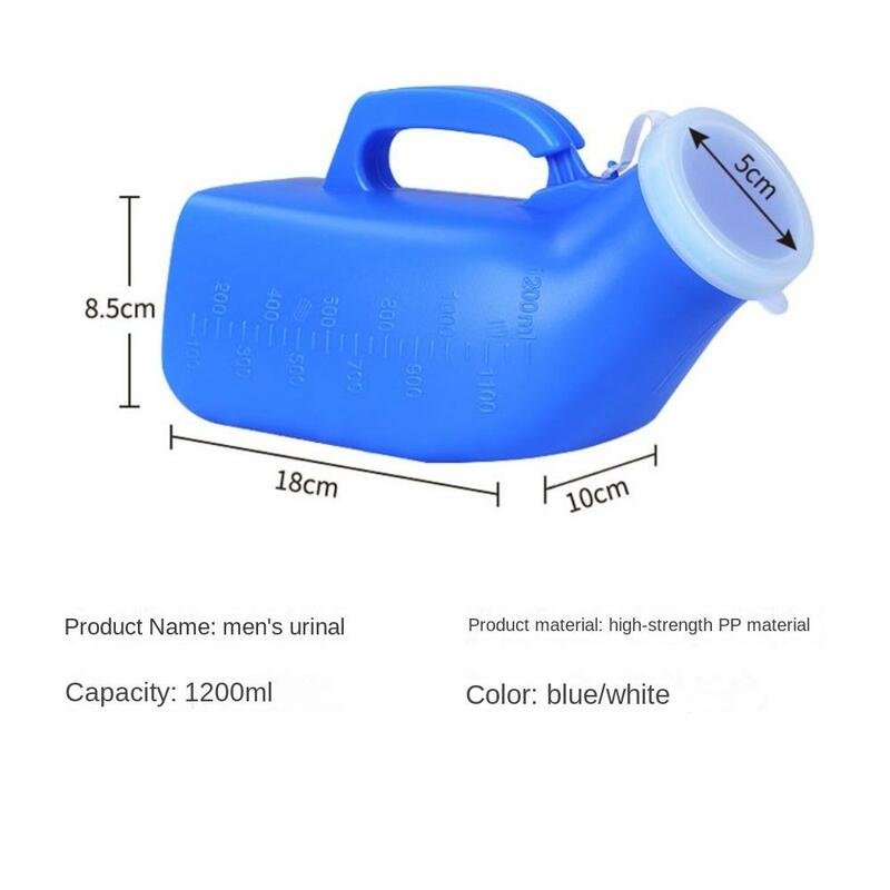 Large Capacity Mobile Urinal Night Toilet Practical Urinal Storage for The Elderly For Men Adults Travel Camp