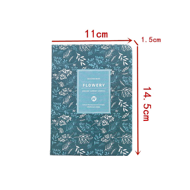 Koreaanse Kawaii A6 Schema Vintage Jaarlijks Dagboek Wekelijkse Maandelijkse Dagelijkse Planner Bloem Organizer Papier Notebook School Agenda Supply