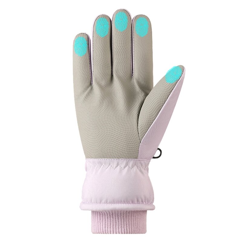 Ветрозащитные холодостойкие перчатки для сенсорных экранов для катания на лыжах, лыжные перчатки, женские зимние перчатки,
