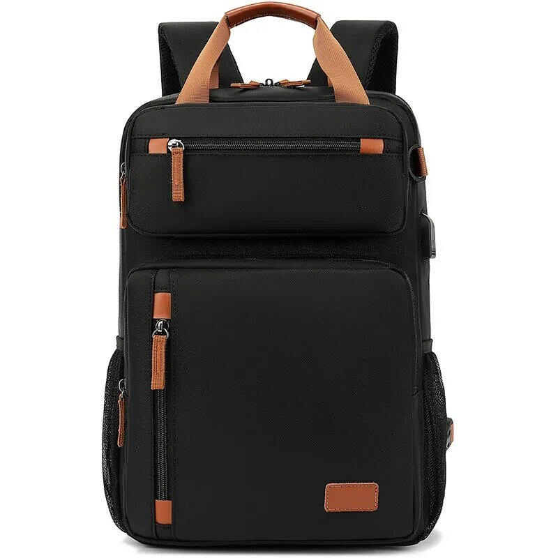 Новинка 2024, повседневный деловой рюкзак для ноутбука 15,6 дюйма, водонепроницаемый рюкзак из ткани Оксфорд с защитой от кражи, дорожный рюкзак