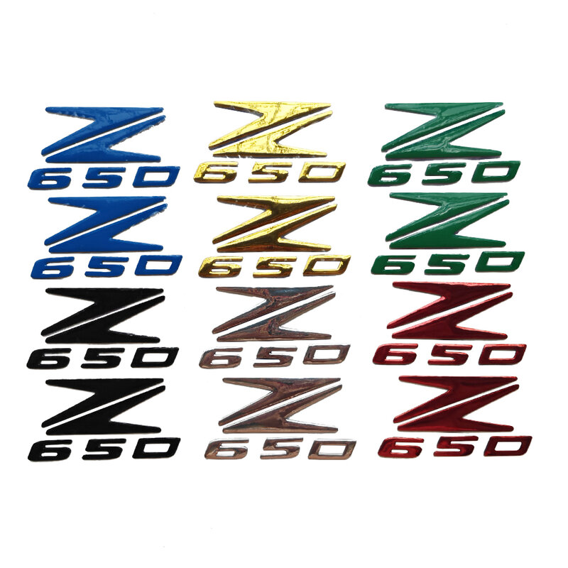 Autocollant d'insigne d'emblème de moto 3D, Kawasaki Ninja Z400, Z900, Z650, Z800, Z250, Z1000, ZX6R, précieux autocollant
