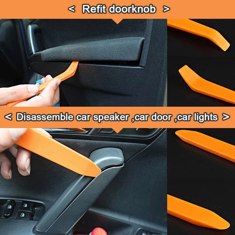 Auto Tür Clip Panel Trim Removal Tools Kits Navigation Klingen Demontage Kunststoff Auto Innen Wippe Umwandlung Reparatur Werkzeug