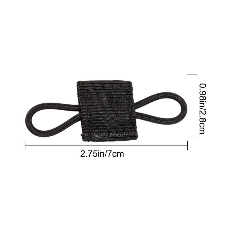 Binding Retainer Gear Holder Clip Web Retainer Elastic Binding Ribbon Buckle For Vests Bags Backpacks