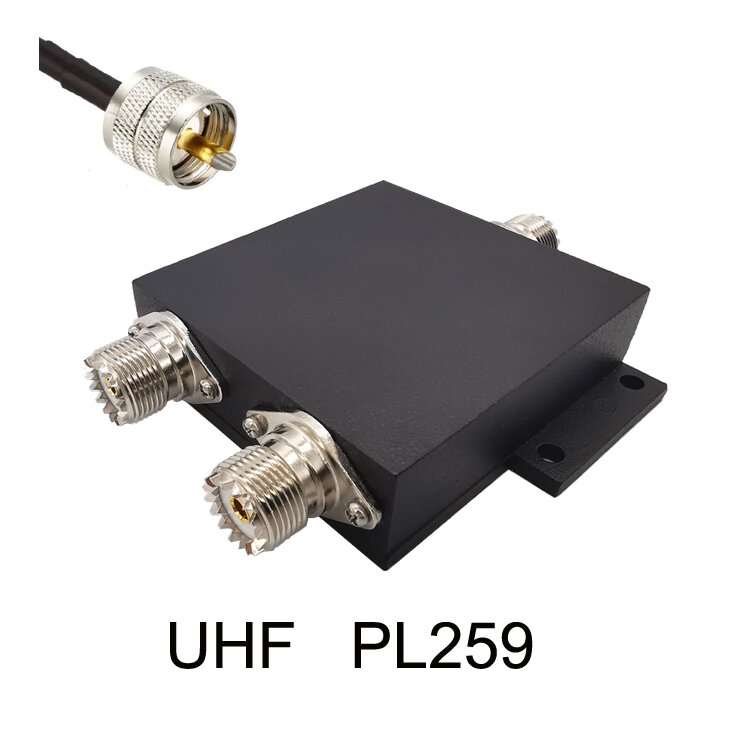 Msutec-vhfパワースプリッター、ラジオリピーター用電源仕切り、双方向vhf、136-174mhz