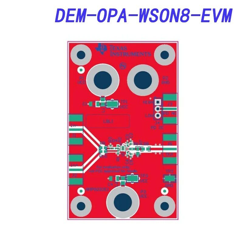 AMPLIFICADOR DE DEM-OPA-WSON8-EVM, herramientas de desarrollo IC, placa de PC desnuda de DEM-OPA-WSON8-EVM