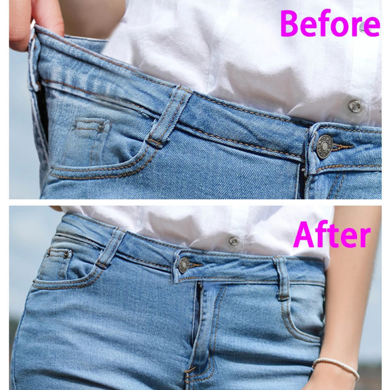 10 stücke abnehmbare Jeans knöpfe verstellbar freie Taille Reparatur Retro Metall knöpfe 17/20mm nähfreie Legierung Schnallen Hosen Pin Snap