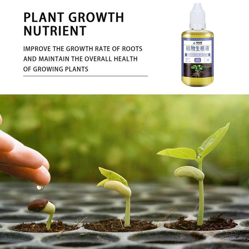 Стимулятор корневых растений Fast Plant, 50 мл, органическое жидкое удобрение для затычек растений, яркие технические товары для сада