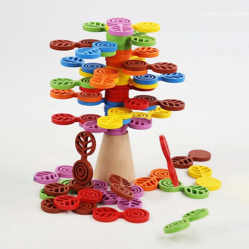 Bau Spielzeug für Kinder bunte Holzbau steine für das frühe Lernen DIY Montage Spielzeug Gehirn für Kinder für Kinder