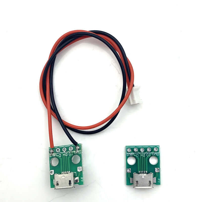 Adaptador MICRO USB A DIP de 1 piezas y 5 pines, conector hembra de USB-C, convertidor tipo C PCB, placa de interruptor 3,1, adaptador de corriente de alta corriente