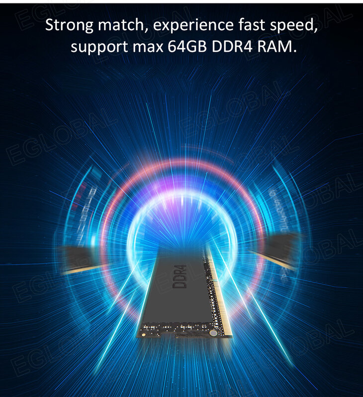 10th Gen Intel Mini Máy Tính Core I7 10510U Comet Hồ Quad Core UHD Đồ Họa Máy Tính Windows 10 Pro HDMI2.0 DP1.2 4K AC WiFi