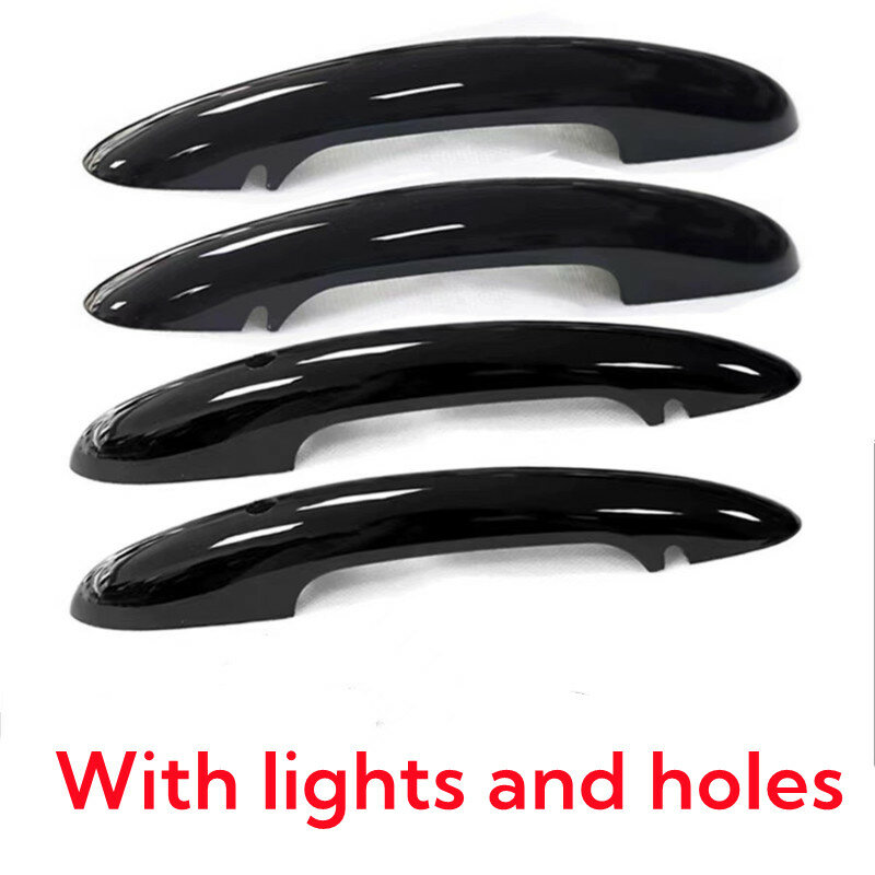 For MINI Cooper S JCW F55(5-Door) F60 Countryman Exterior The Black Flag Door Handle Cover Decoration Car Styling Accessories