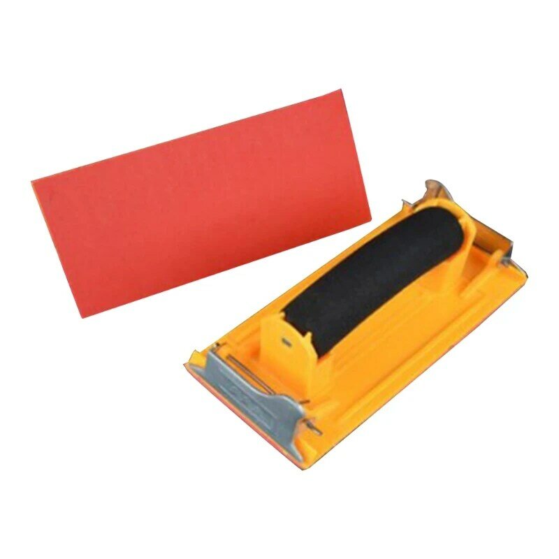 Levigatrice manuale con spugna/manico in plastica Porta carta vetrata portatile Levigatrice a blocco per lucidatura mobili in