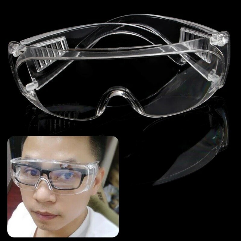 ipiip Great Safety Goggles สำหรับผู้ชายและผู้หญิง แว่นตาป้องกันพร้อมช่องระบายอากาศที่ทนทาน