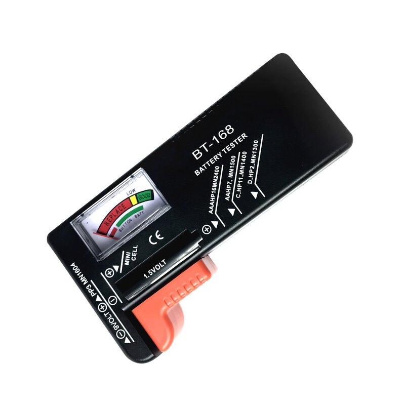 Digital Baterai Kapasitansi Alat Diagnostik Baterai Tester LCD Display Check AA AAA Tombol Sel Tester Universal Tegangan Meter