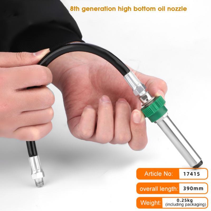 K50 Oil Nozzle Manual Lock Clamp Type High Pressure Grease Gun Nozzle Screw Type High Pressure Quick Connector Oil Injection